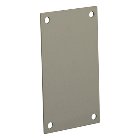 Wiegmann Back Panel, 7 in. H x 7 in. W, Carbon Steel HW-MP808CS